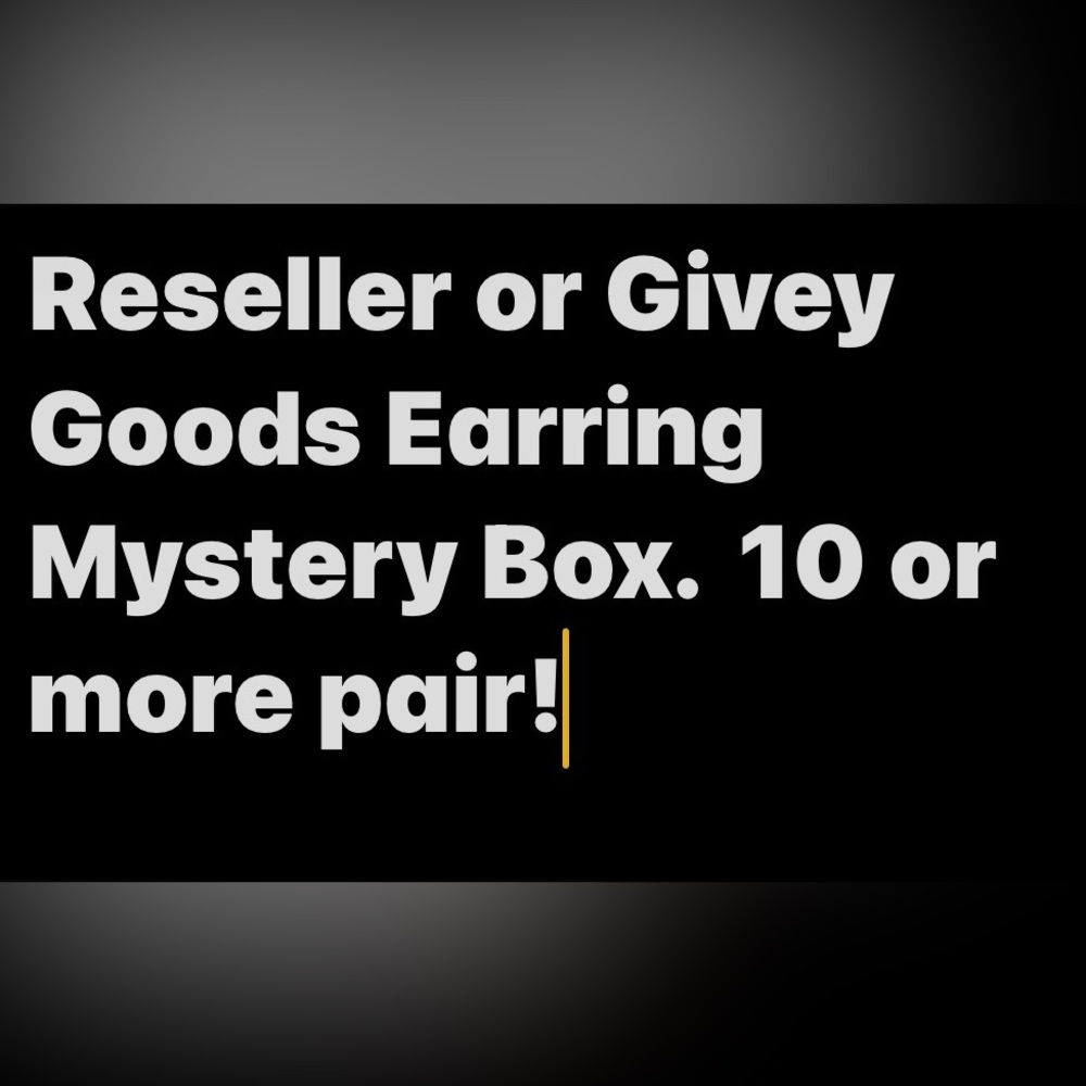Mystery Box of Women's pierced Earrings